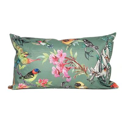 Buitenkussen Vogels Groen 30x50 cm Anna's Collection - Annas collection