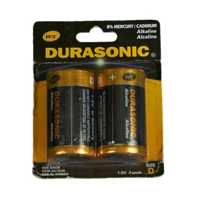 Durasonic D Alkaline Batterijen - 2 st. - Annas collection