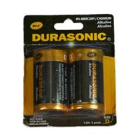 Durasonic D Alkaline Batterijen - 2 st. - Annas collection