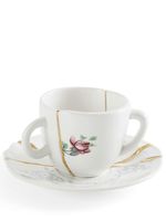 Seletti ensemble de tasse à thé Kintsugi - Blanc - thumbnail