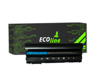 EcoLine - 8858X T54FJ Batterij Compatibel Met De Dell Latitude E5520 E6420 E6520 E6530 (achterkant) / 11.1V 6600mAh