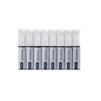 Krijtstift europel 15mm wit etui 8 stuks