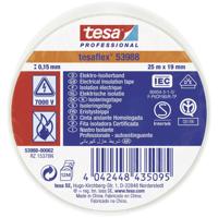 tesa tesaflex IEC 53988-00062-00 Isolatietape Wit (l x b) 25 m x 19 mm 1 stuk(s)