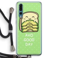 Avo Good Day: Huawei P20 Pro Transparant Hoesje met koord