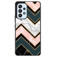 Samsung Galaxy A33 hoesje - Marmer triangles