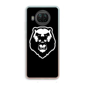 Angry Bear (black): Xiaomi Mi 10T Lite 5G Transparant Hoesje