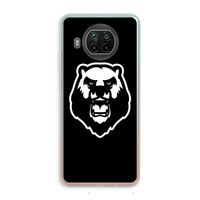 Angry Bear (black): Xiaomi Mi 10T Lite 5G Transparant Hoesje