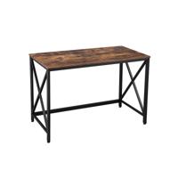 Bureau met metalen frame