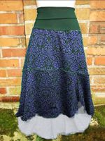 Vintage Cotton-Blend Skirt - thumbnail