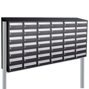 Allux Hive Set 6-Breed, 7-Hoog Met Dak Op Statief Zwart - 40030070_6x7ds