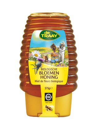 De Traay Bloemenhoning EKO Knijpfles 250 gr