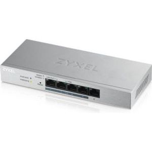 ZyXEL GS1200-5HP v2 Managed Gigabit Ethernet (10/100/1000) Power over Ethernet (PoE) Grijs