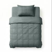 Sleeptime Check Pintuck Groen 140 x 200/220 cm