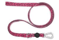 MORSO HONDENRIEM VERSTELBAAR GERECYCLED BUBBLE LEO ROZE