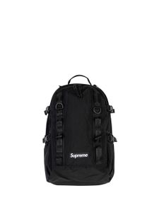 Supreme sac à dos à patch logo - Noir