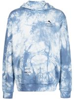 Mauna Kea hoodie à imprimé tie dye - Bleu - thumbnail