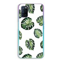 Tropische bladeren: Oppo A92 Transparant Hoesje