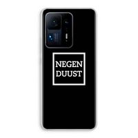 Negenduust black: Xiaomi Mi Mix 4 Transparant Hoesje