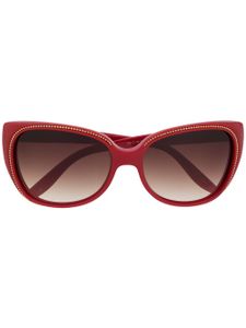 Barton Perreira lunettes de soleil à monture oversize - Rouge