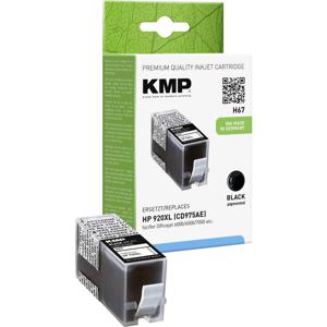 KMP Inktcartridge vervangt HP 920XL, CD975AE Compatibel Zwart H67 1717,0051