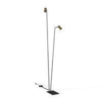 Lyora Landelijke leeslampMono goud met zwart - 7712