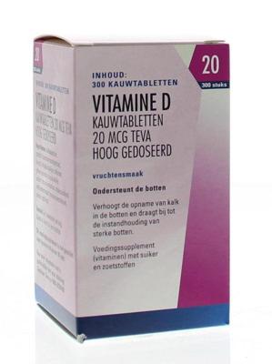 Teva Vitamine D 20 mcg 800IE Teva Vitamine D 20 mcg 800IE