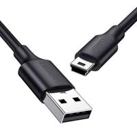 Ugreen USB-kabel - mini USB 480 Mbps 3 m US132 (zwart)