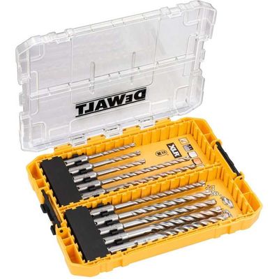 DEWALT DT70752-QZ Boorset SDS+ XLR 10-delig (5, 6x2 (110mm), 6.5, 8, 10, 12 (160mm)