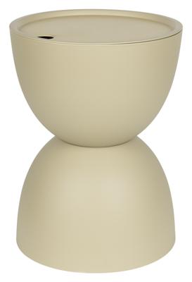 ZILT Outdoor Bijzettafel 'Ying' 34cm, kleur Beige