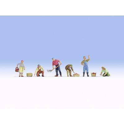 NOCH 15613 H0 Oogstwerkers figuren Geverfd, Staand