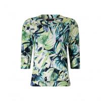 Roberto Sarto - Groen | Dames | Top | Groen | 46 | regular | Kamst mode