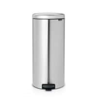 Brabantia newIcon pedaalemmer 30 liter met kunststof binnenemmer - Matt Steel Fingerprint Proof