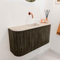 Toiletmeubel Mondiaz Joya Dlux | 83.2 cm | Meubelkleur Shadow | Faye wastafel Frappe Wasbak Midden | Zonder kraangat(en) Toiletmeubel Mondiaz Joya Dlux | 83.2 cm | Meubelkleur Shadow | Faye wastafel Frappe Wasbak Midden | Zonder kraangat(en)