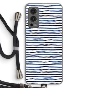 Verrassende lijnen: OnePlus Nord 2 5G Transparant Hoesje met koord