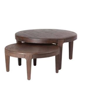 Giga Meubel - Salontafel Mio Rond (set van 2)