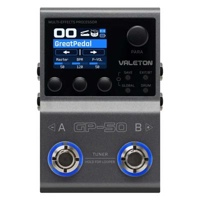 Valeton GP-50 Multi-Effects Processor / IR-Loader Pedaal
