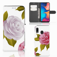 Samsung Galaxy A30 Hoesje Roses - thumbnail