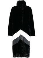 Perfect Moment manteau Astrid en fourrure artificielle - Noir