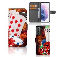 Samsung Galaxy S21 Plus | Wallet Case | met Pasjes | Casino