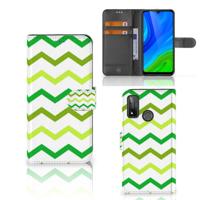 Huawei P Smart 2020 | Telefoon Hoesje | Zigzag Groen