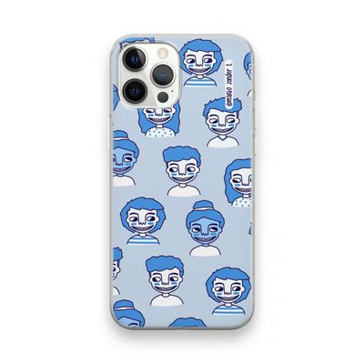 Gezichtjes: iPhone 12 Pro Transparant Hoesje