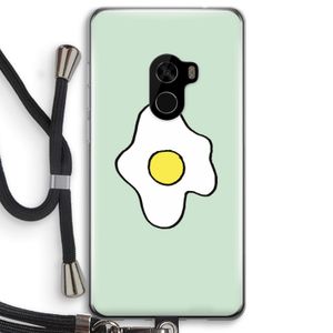 Spiegelei: Xiaomi Mi Mix 2 Transparant Hoesje met koord