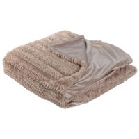 Deken Home ESPRIT Licht Roze 220 x 240 x 1 cm