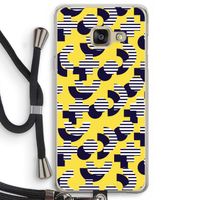 8-bit N°3: Samsung Galaxy A3 (2016) Transparant Hoesje met koord