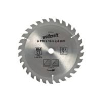 Wolfcraft 6730000 Hardmetaal-cirkelzaagblad 130 x 16 mm Aantal tanden: 18 1 stuk(s)