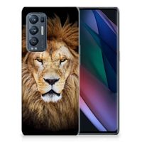 OPPO Find X3 Neo TPU Hoesje Leeuw