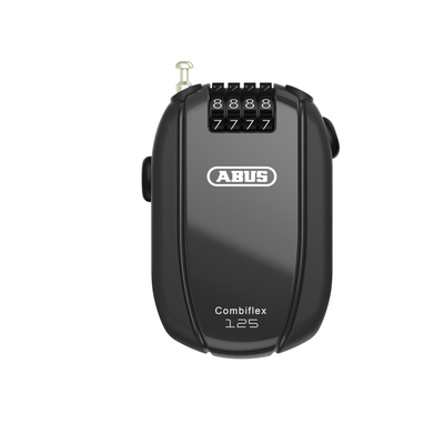 Abus combiflex trip 125, zwart lengte 85cm