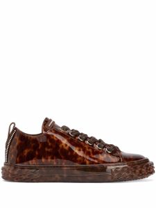 Giuseppe Zanotti baskets Blabber en cuir - Marron