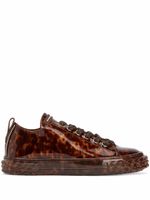 Giuseppe Zanotti baskets Blabber en cuir - Marron