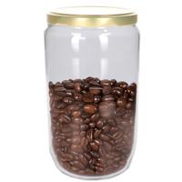 Weckpot - 900 ml - inmaakpot met schroefdeksel - glas - D13 x H18 cm